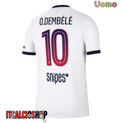 Paris Saint-Germain Ousmane Dembele #10 Seconda Maglia 2026-27 Manica Corta
